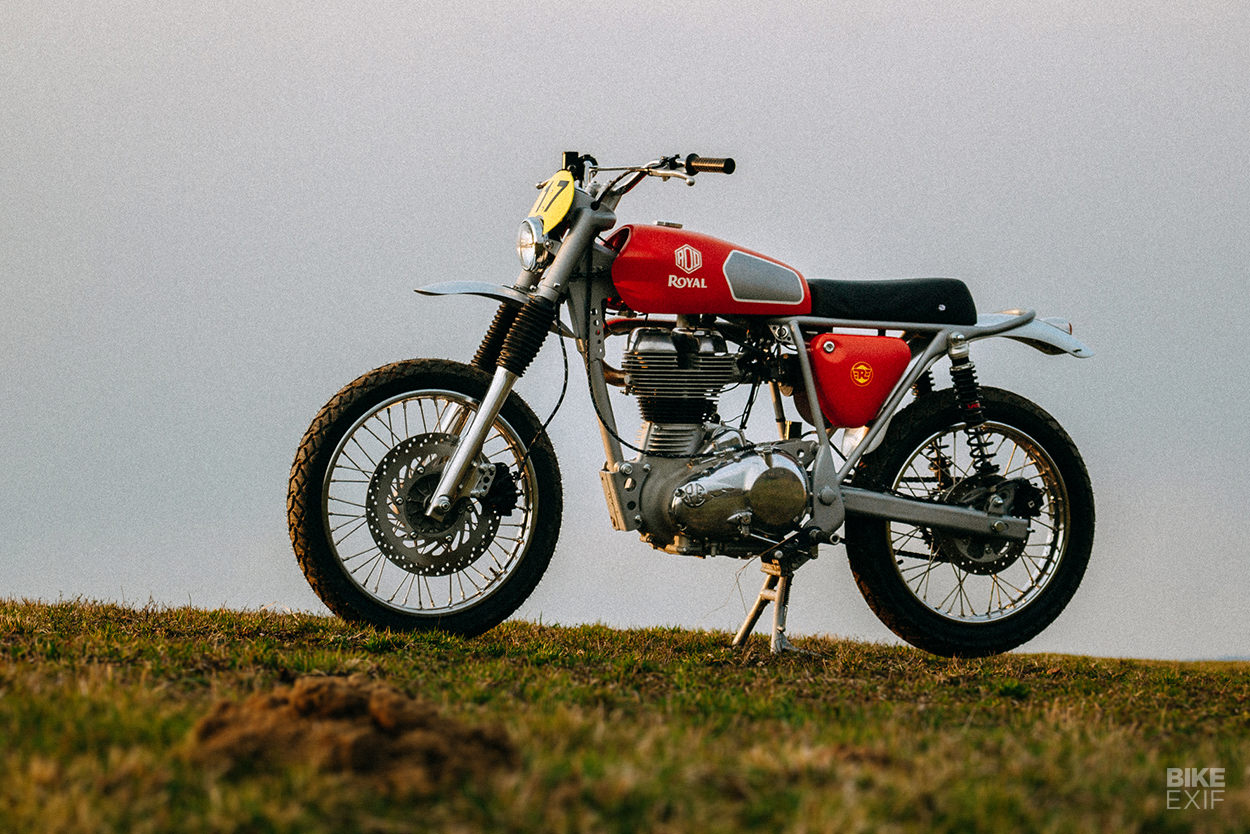 Ketika Royal Enfield Bullet 500 Jadi Scrambler Vintage